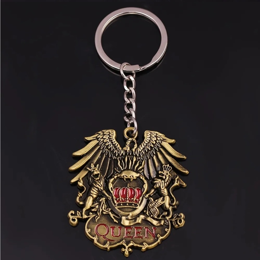 QUEEN Collectible Bronze Keychain